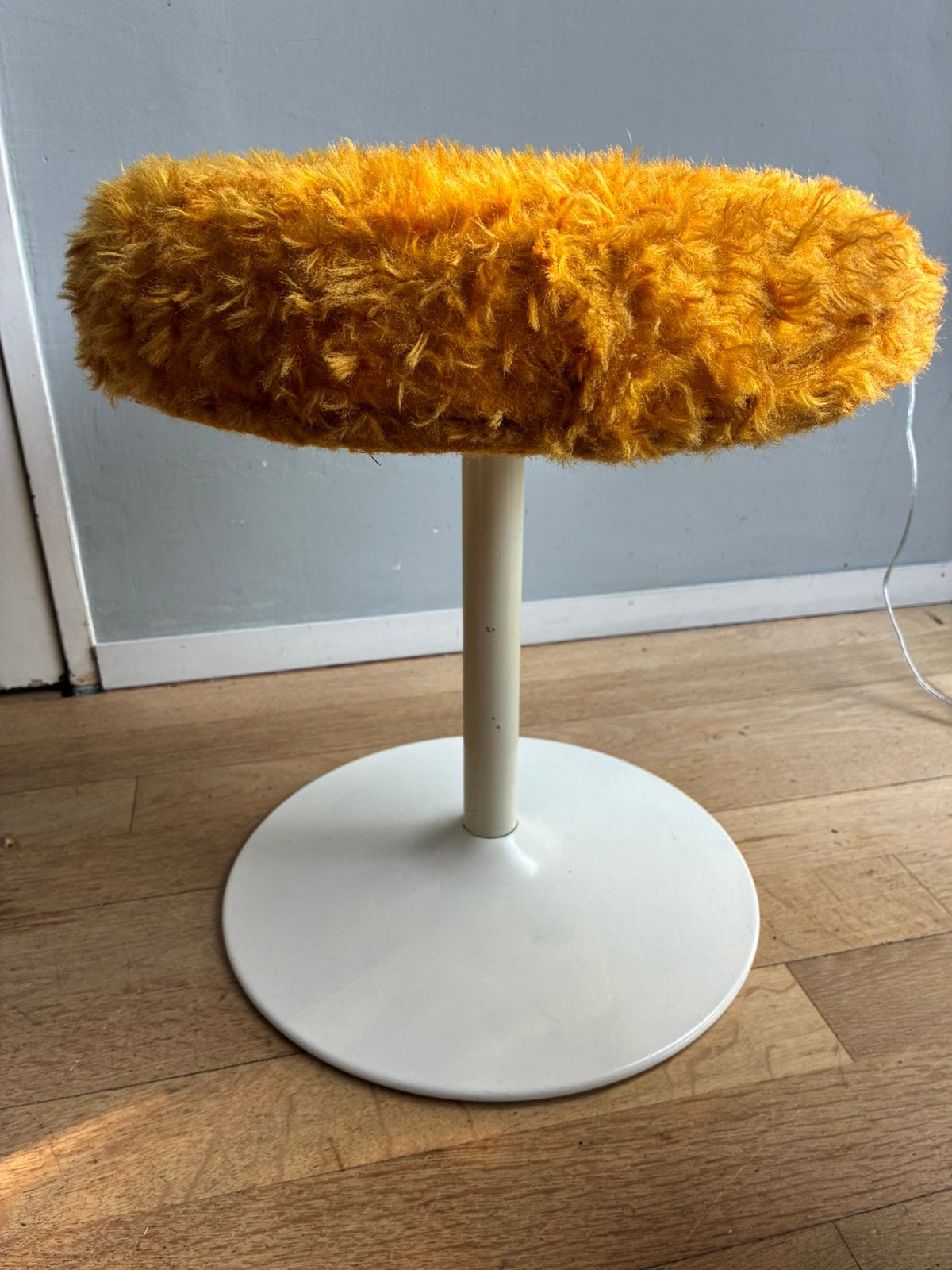Vintage space age kruk, Ophalen of Verzenden, Zo goed als nieuw, Kunststof
