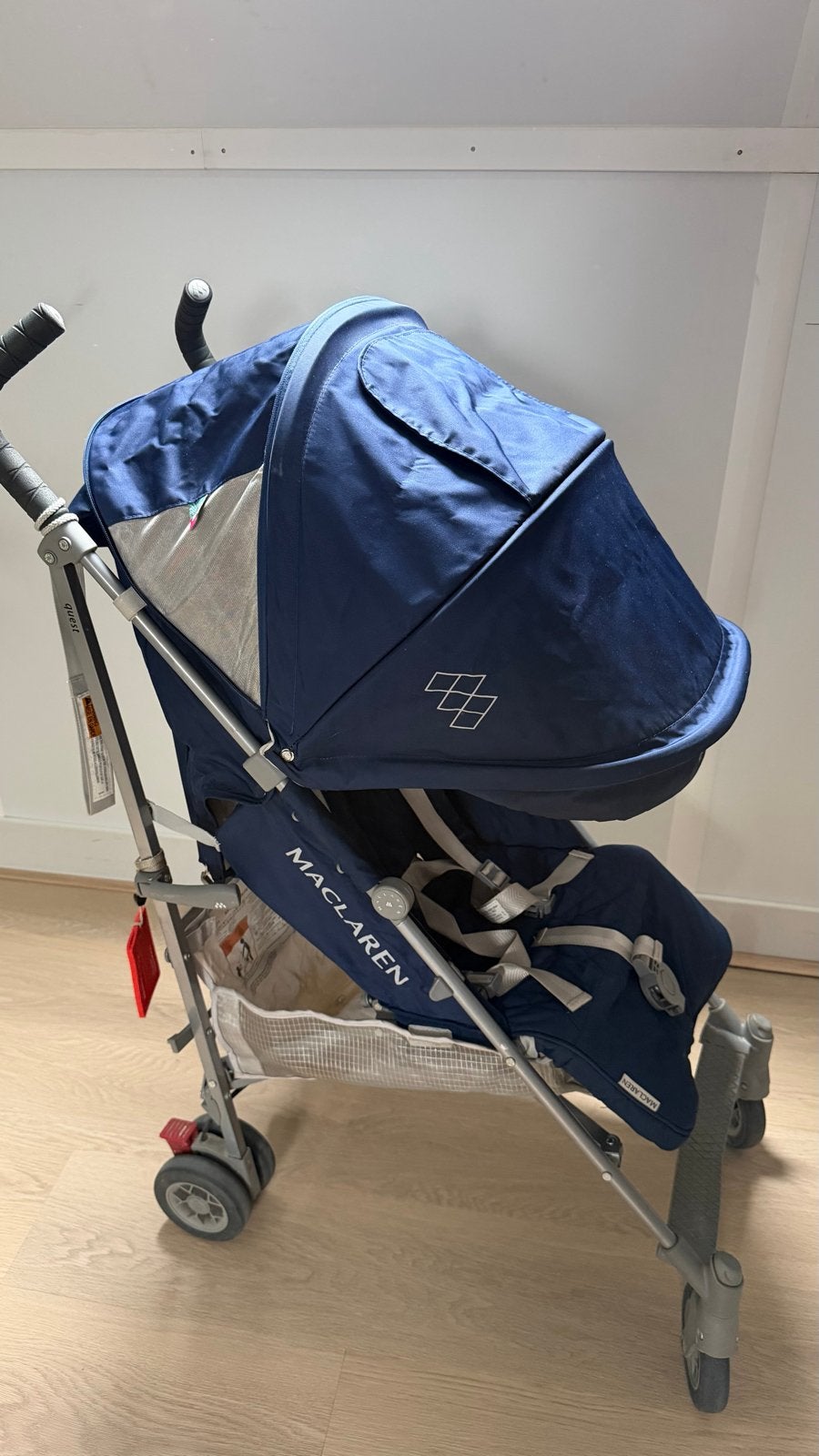 Maclaren Quest buggy - Compact en compleet, Ophalen of Verzenden, Gebruikt, Maclaren, Verstelbare rugleuning