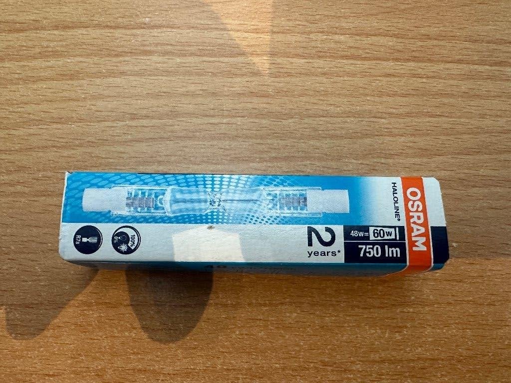 Osram R7S Halogeen staaflamp 78mm kleur 2900k, Osram, Nieuw, Overige fittingen, Ophalen of Verzenden