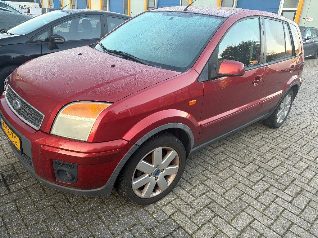 Ford Fusion 1.4 16V 2006 Rood, Auto's, Voorwielaandrijving, Dealer onderhouden, 15 km/l, 40 €/maand