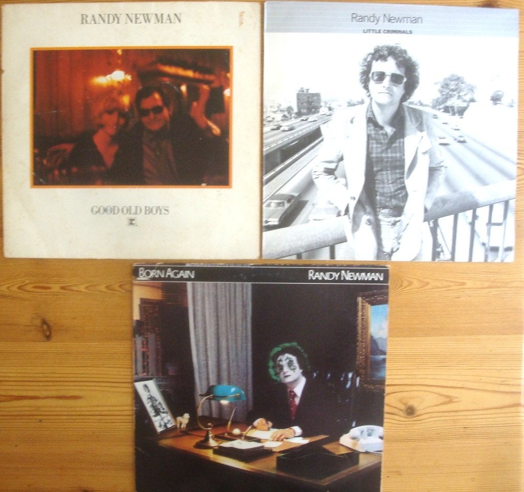 3 LP's Randy Newman: Good old boys, Born again, Little Crimi, Cd's en Dvd's, Ophalen of Verzenden, 1970 - 1979, Zo goed als nieuw