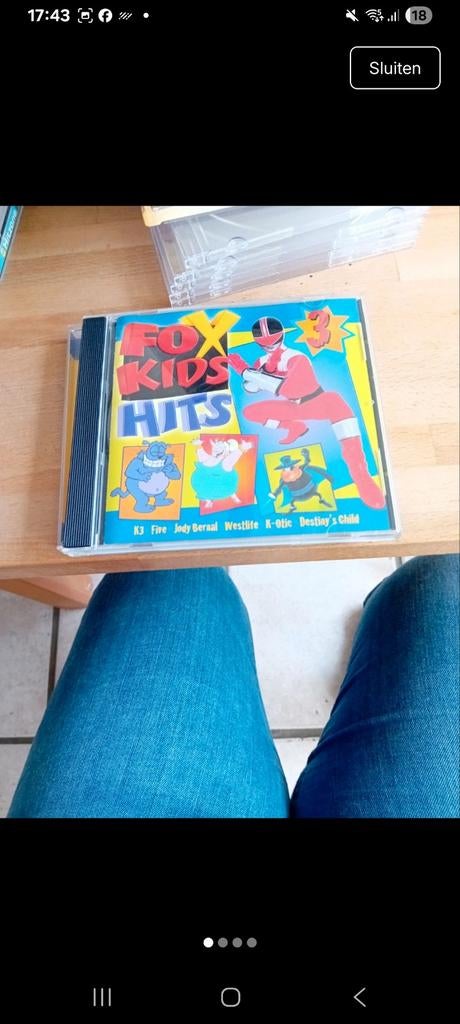 2 fox kids hits cd s in goede staat vaak gebruikt, Ophalen of Verzenden, Gebruikt