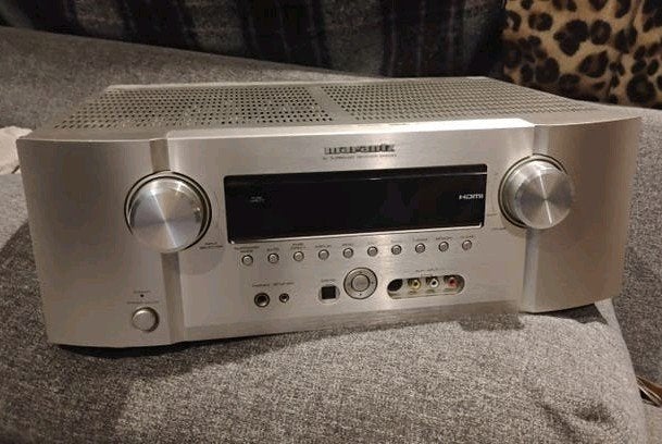 Marantz SR6003 AV Receiver - Zilverkleurig, Marantz, Ophalen of Verzenden, Zo goed als nieuw, 120 watt of meer