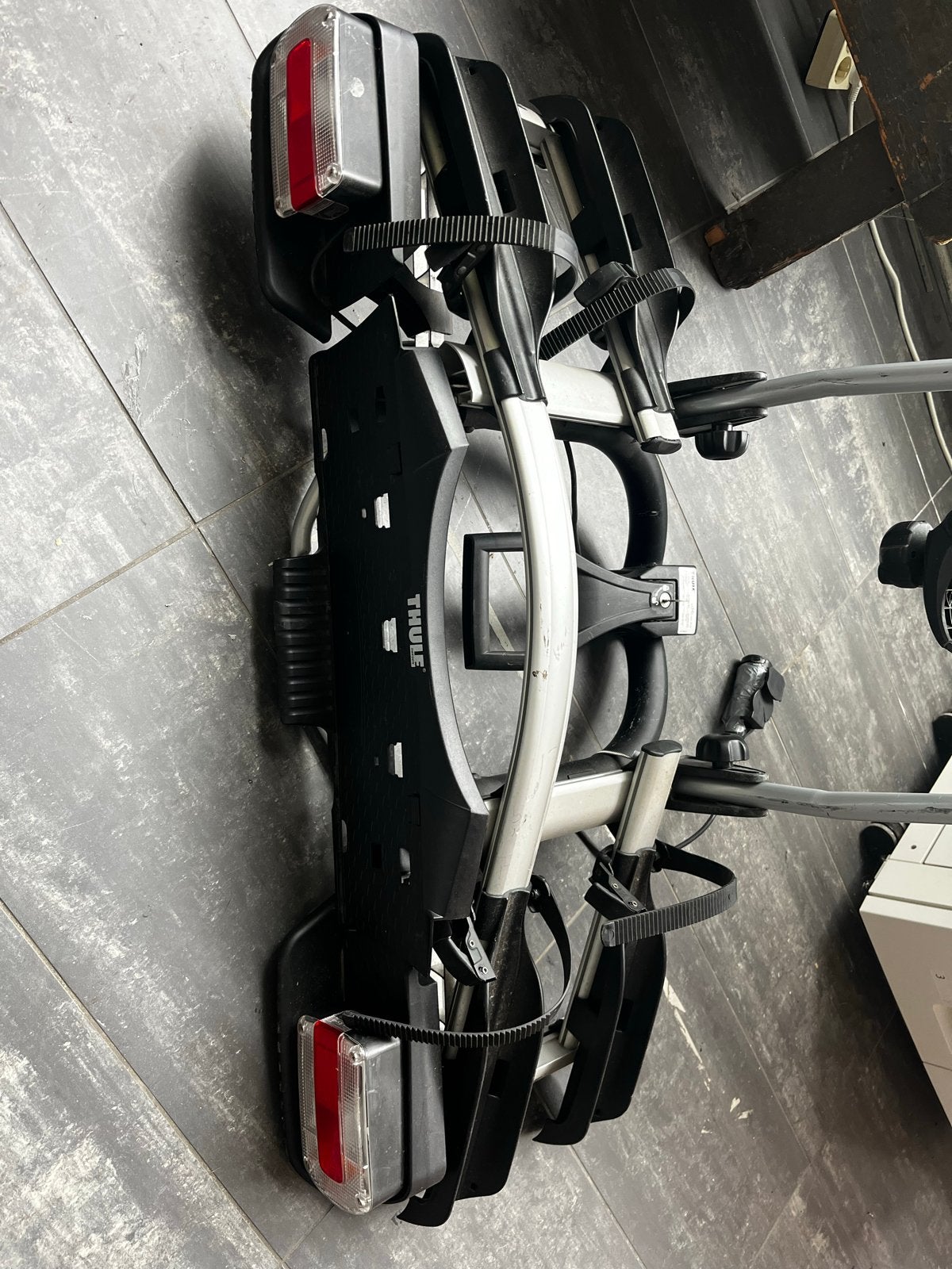 Thule EuroWay G2 921 Trekhaak Fietsendrager (2 fietsen), Auto diversen, Gebruikt, Ophalen of Verzenden, 2 fietsen, Trekhaakdrager