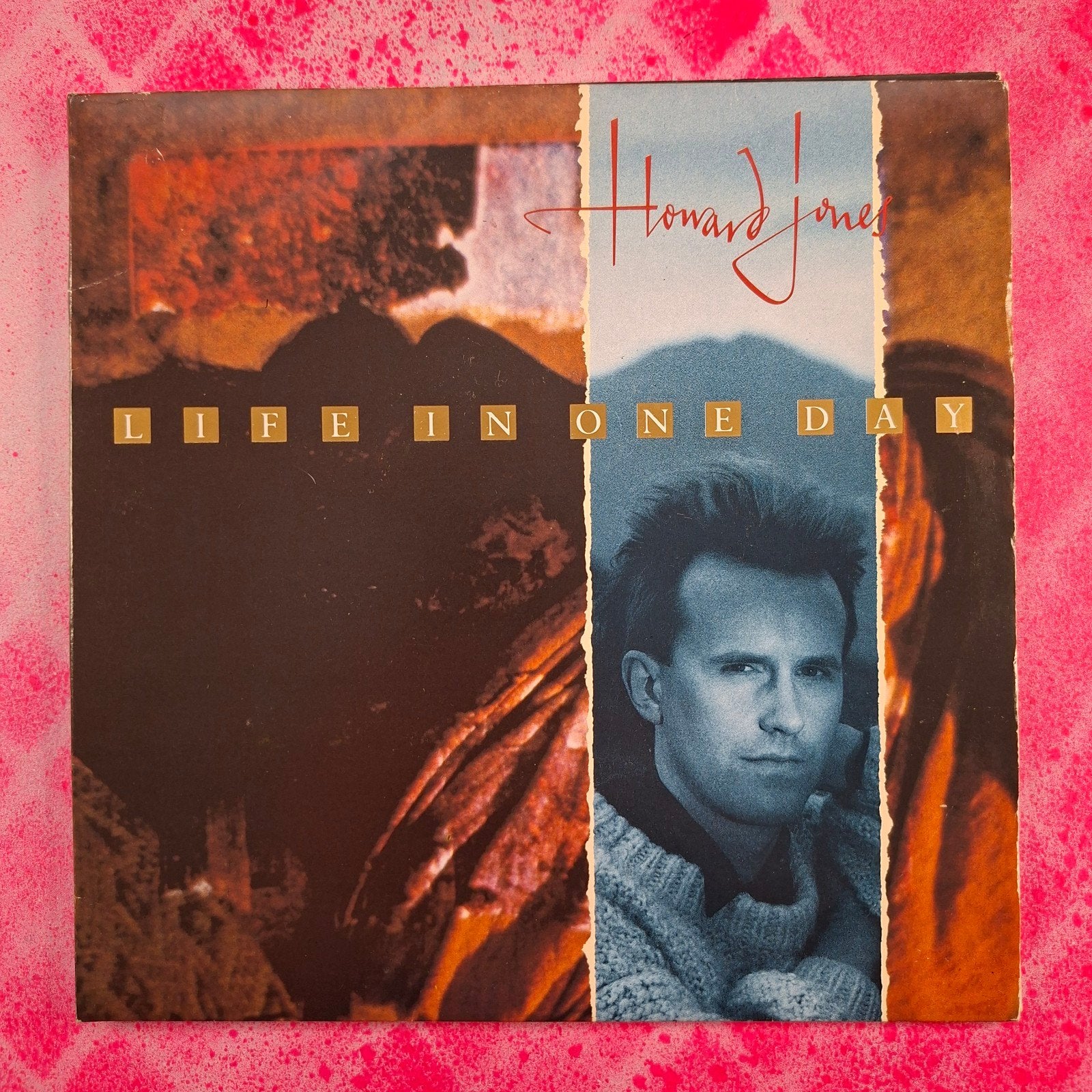 Howard Jones Life in one day  Dubbel single  Limited Edition, Originele persing, Ophalen of Verzenden, Zo goed als nieuw, Pop