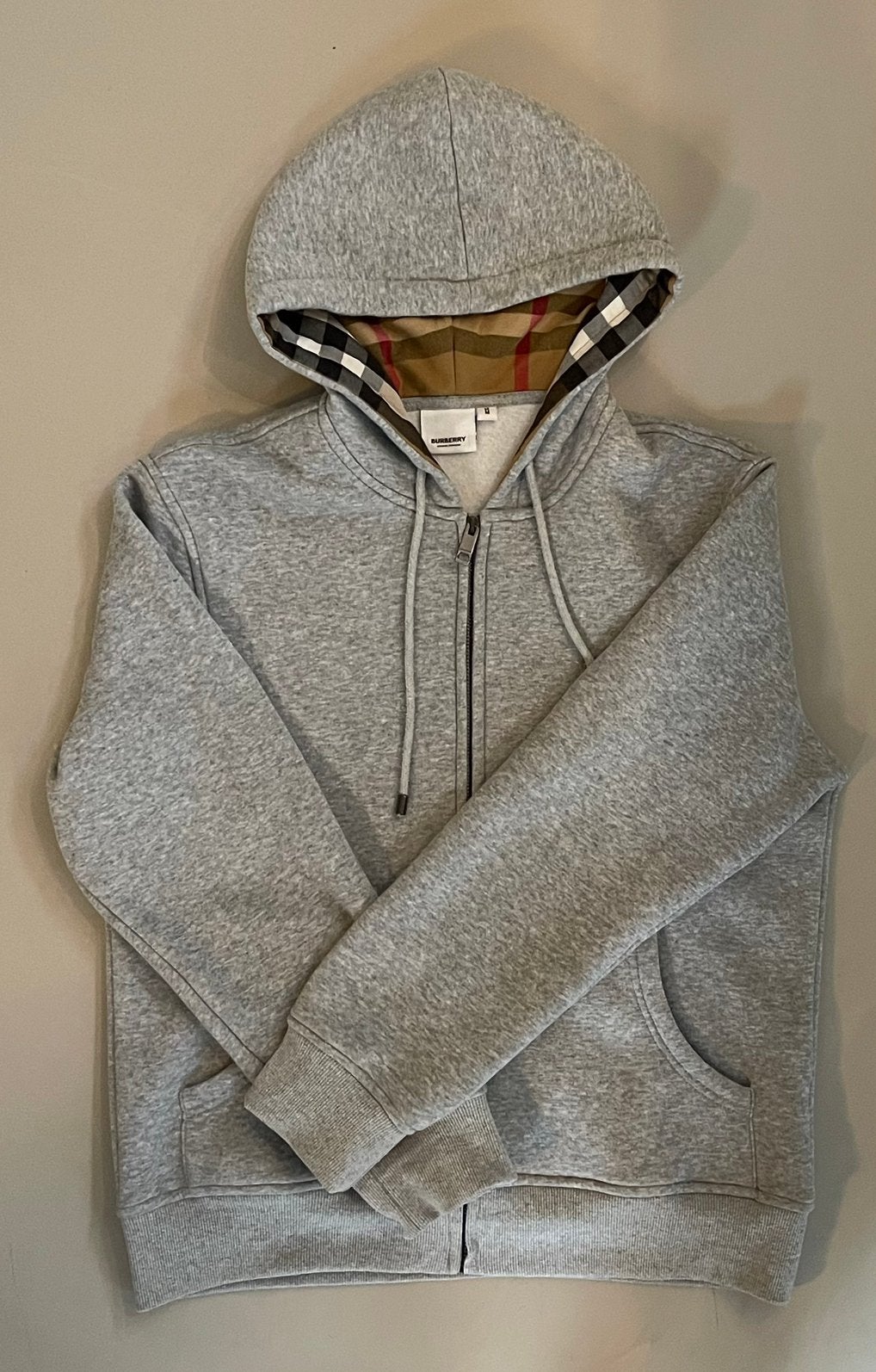 Burberry vest, Ophalen of Verzenden, Zo goed als nieuw, Maat 48/50 (M), Grijs