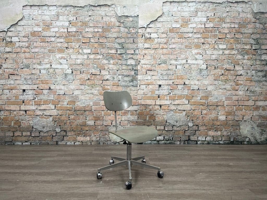 Wilde+Spieth S 197 R – Groen/Grijs Hout | Egon Eiermann, Ophalen, Zo goed als nieuw, Grijs, Bureaustoel
