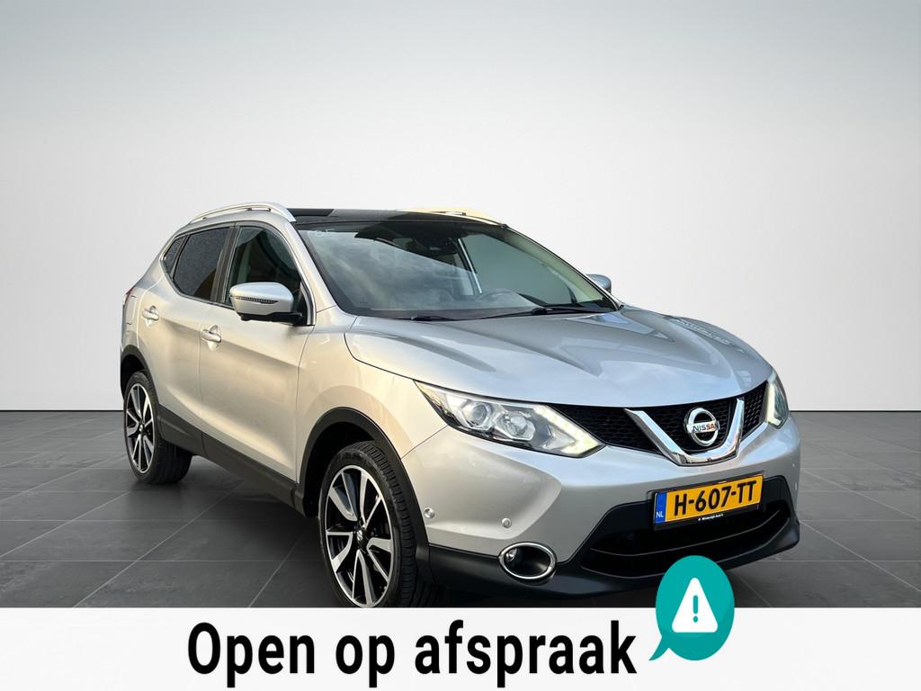 Nissan Qashqai 1.2 Tekna Clima|360Camera|Pano|BlindSpot, Voorwielaandrijving, Gebruikt, Euro 6, 4 cilinders