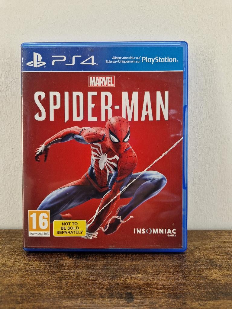 Spiderman PS4, Avontuur en Actie, -, -, 1 speler