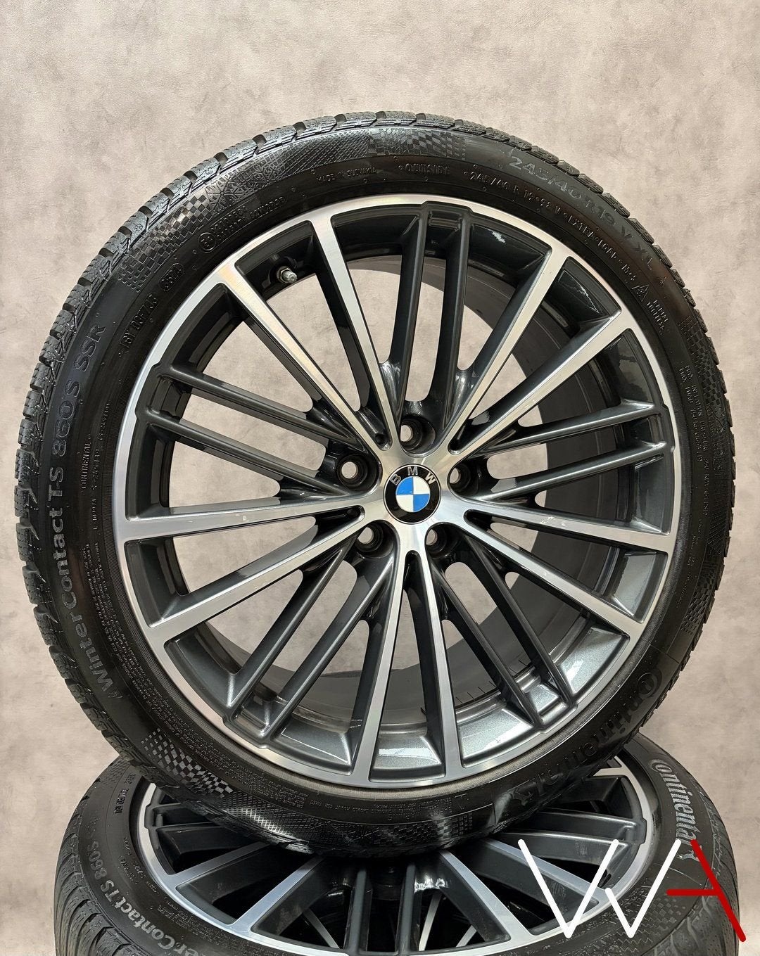 ️19'' BMW 5-serie G30 G31 Styling 635 winterbanden BTW set, 19 inch, Gebruikt, -, 275 mm