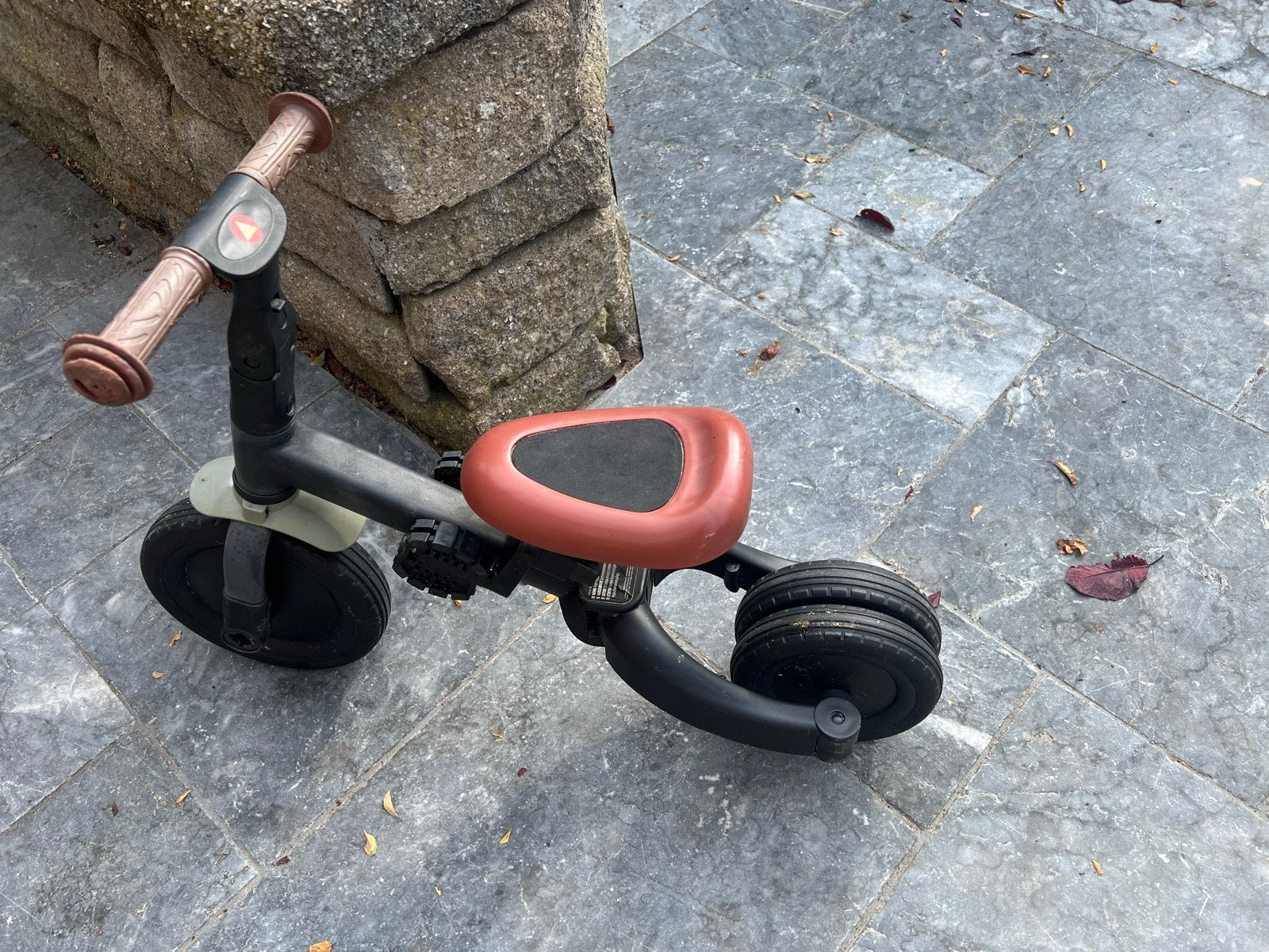 Topmark 4-in-1 Loopfiets/Driewieler - Zwart/Rood, Ophalen, Gebruikt, Loopfiets