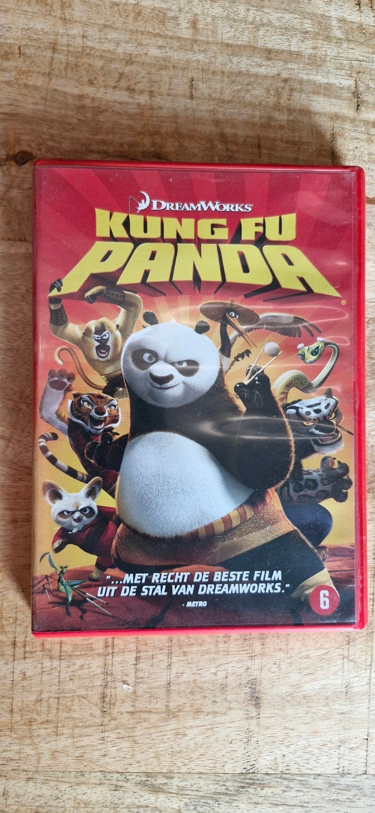 Kung Fu Panda DVD - DreamWorks Animatie, Vanaf 6 jaar, Ophalen of Verzenden, Zo goed als nieuw, Amerikaans