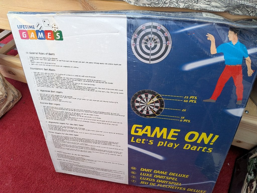 Dartbord nieuw in doos, Ophalen, Nieuw, Dartbord