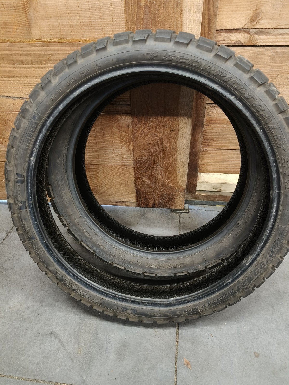 Pirelli Scorpion Rally STR banden, Ophalen, Gebruikt