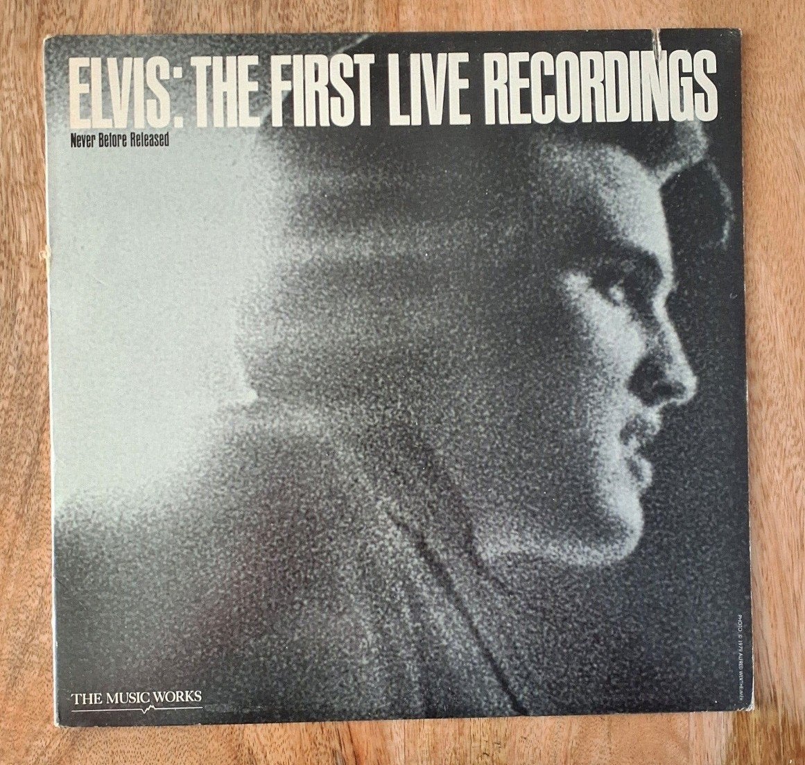 Elvis Presley the first recordings (bootleg lp), Ophalen of Verzenden, Gebruikt, 12 inch, LP