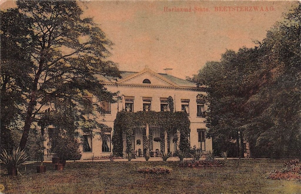 702-169-003 Harinxma-State Beetsterzwaag, Ophalen of Verzenden, Voor 1920, Friesland