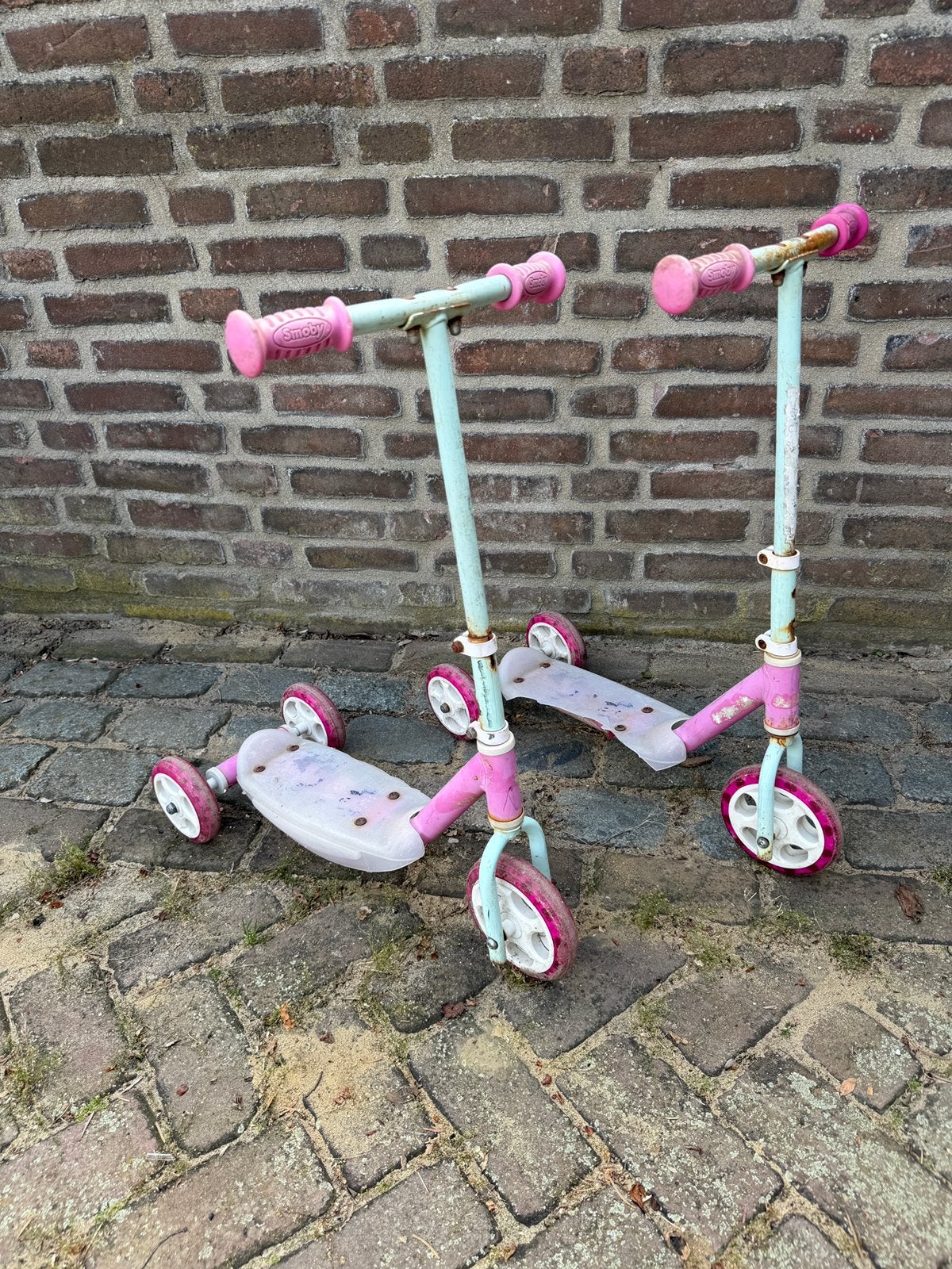 Gratis 2x Smoby step stepje stepjes, Ophalen, Zo goed als nieuw, Gewone step