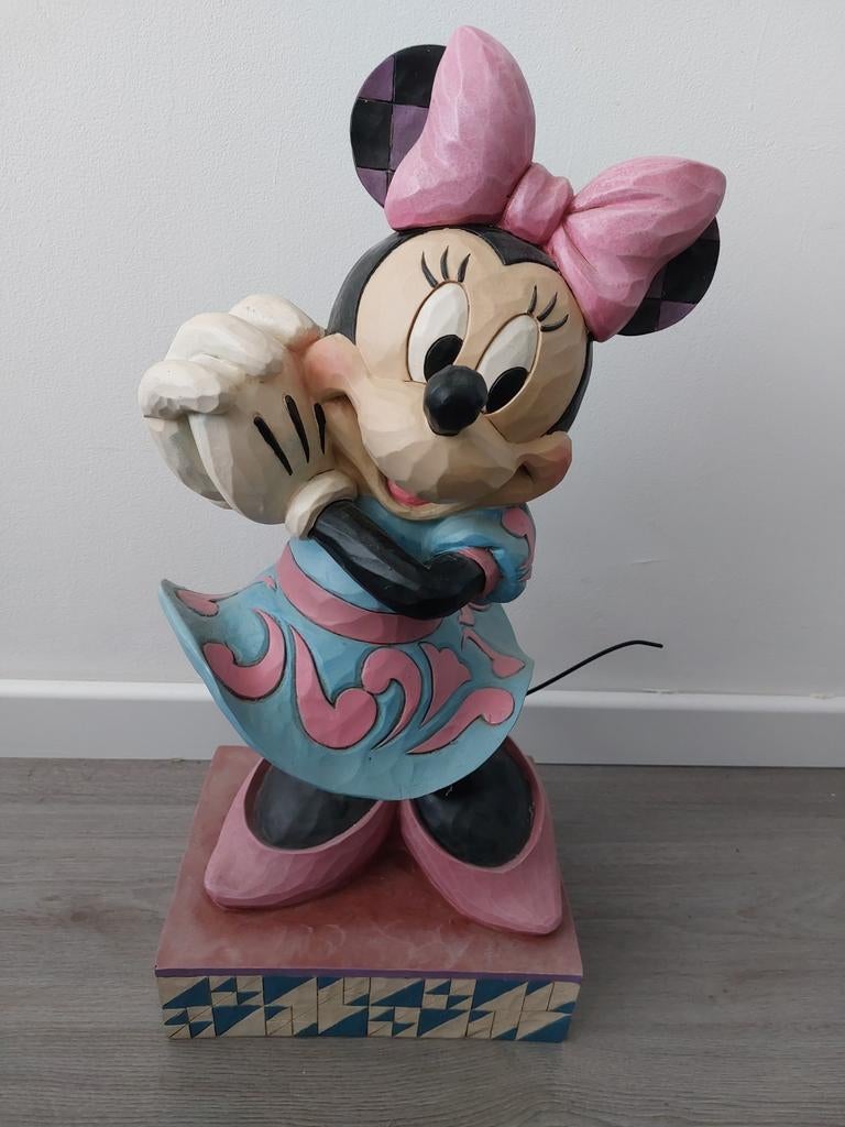 Minnie mouse all smiles disney traditions, Verzamelen, Disney, Ophalen of Verzenden, Zo goed als nieuw, Beeldje of Figuurtje
