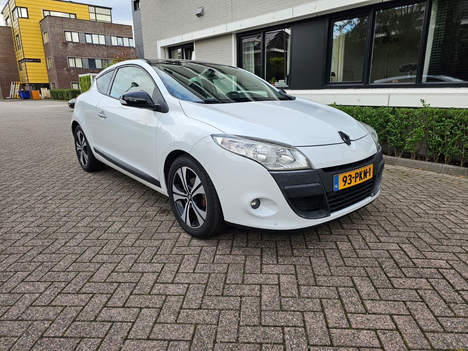 Renault Mégane 1.4 TCE 96KW Coupe 2011 Wit, Voorwielaandrijving, 4 cilinders, 635 kg, Wit