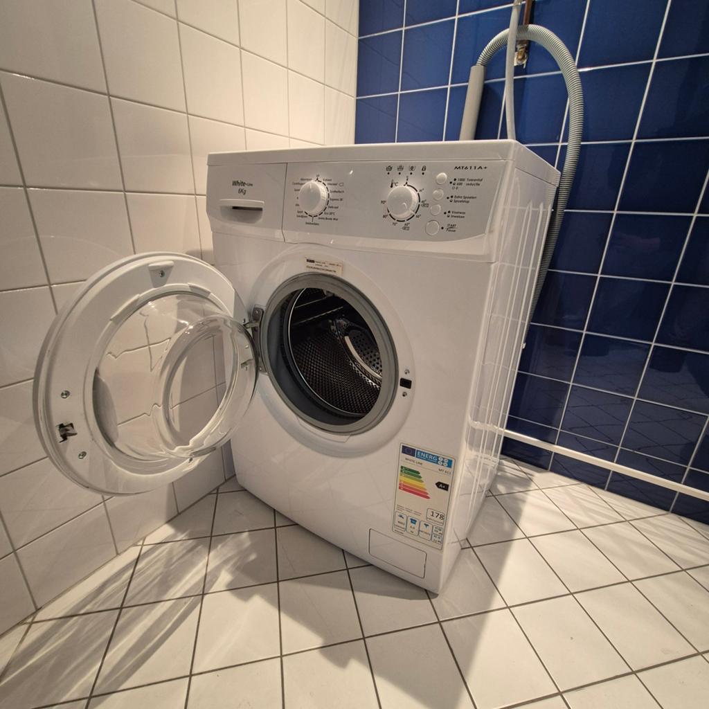 Wasmachine White Line 6kg - Goede staat, Witgoed en Apparatuur, Ophalen, 6 tot 8 kg, 85 tot 90 cm, Minder dan 1200 toeren