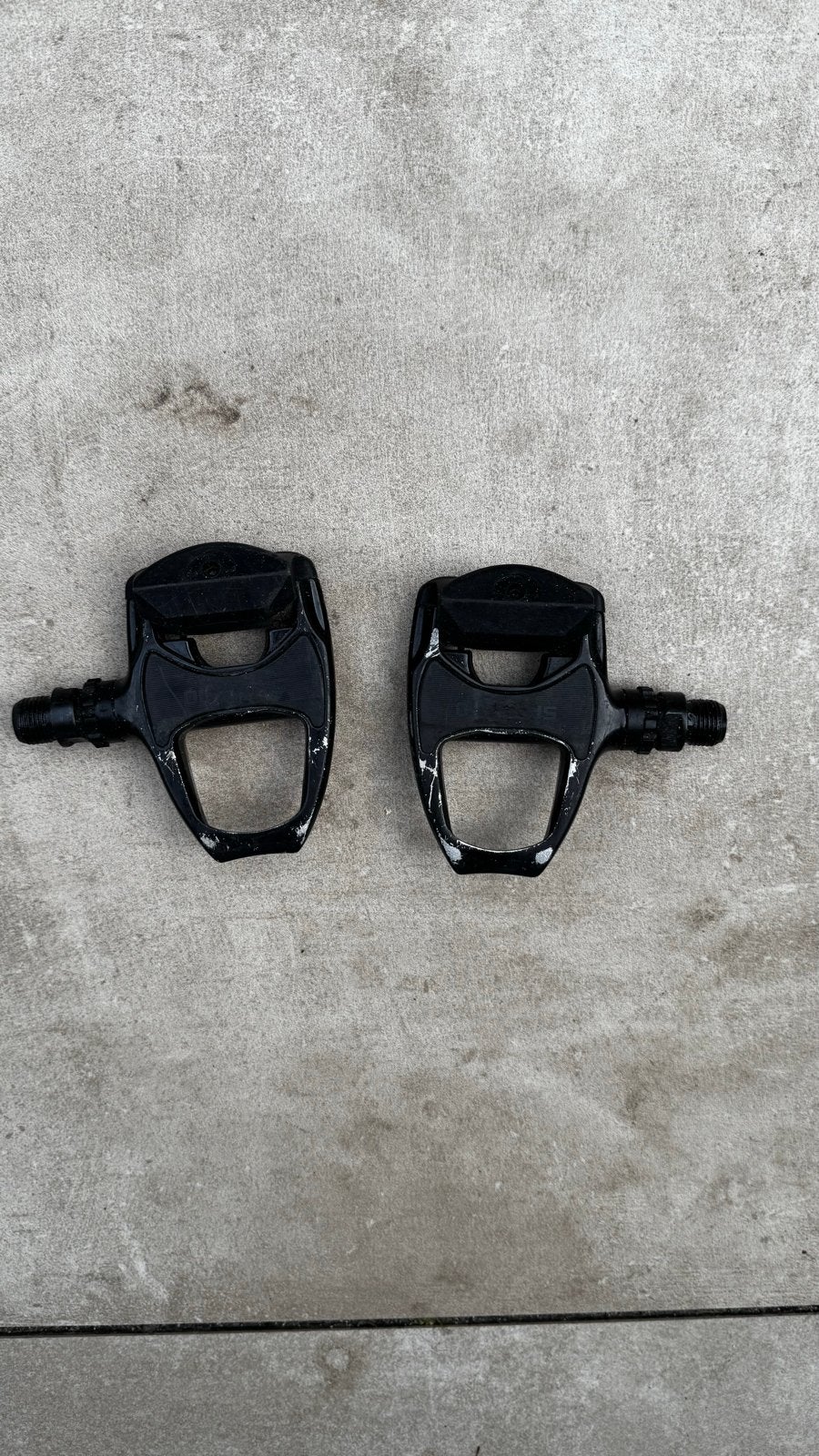 Shimano PD-R540 SPD-SL Klikpedalen - Zwart/Zilver, Fietsen en Brommers, Fietsonderdelen, Crankstel of Pedalen, Gebruikt, Overige materialen
