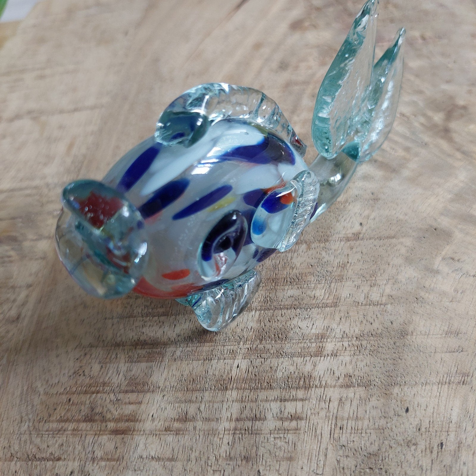 Murano stijl hangeblazen glas, Ophalen of Verzenden, Zo goed als nieuw, Figuurtje