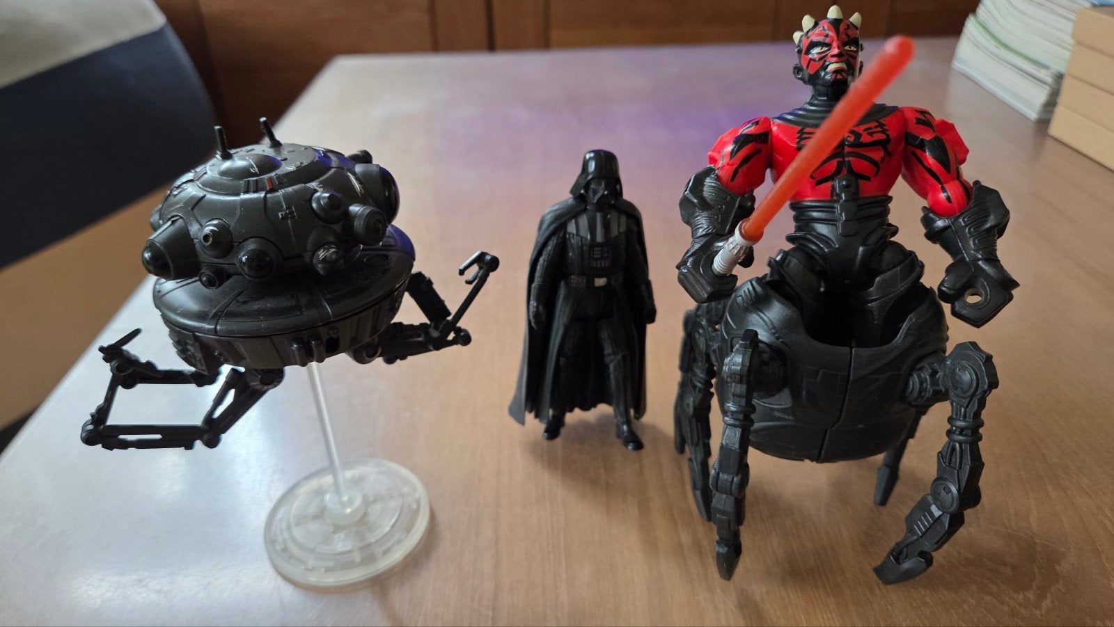 Star Wars Actiefiguren: Darth Vader, Darth Maul, Droid, Verzamelen, Star Wars, Ophalen of Verzenden, Gebruikt, Actiefiguurtje