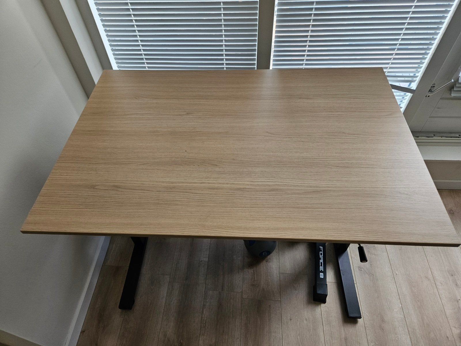 In hoogte verstelbaar bureau, Huis en Inrichting, Bureaus, Ophalen, Overige typen, 120 cm, Hout