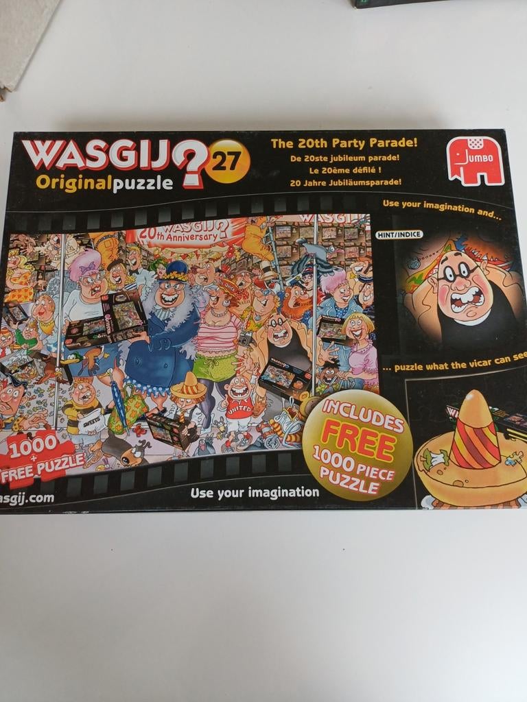Wasgij Original 27: The 20th Party Parade! Legpuzzel, Ophalen, 500 t/m 1500 stukjes, Gebruikt, Legpuzzel