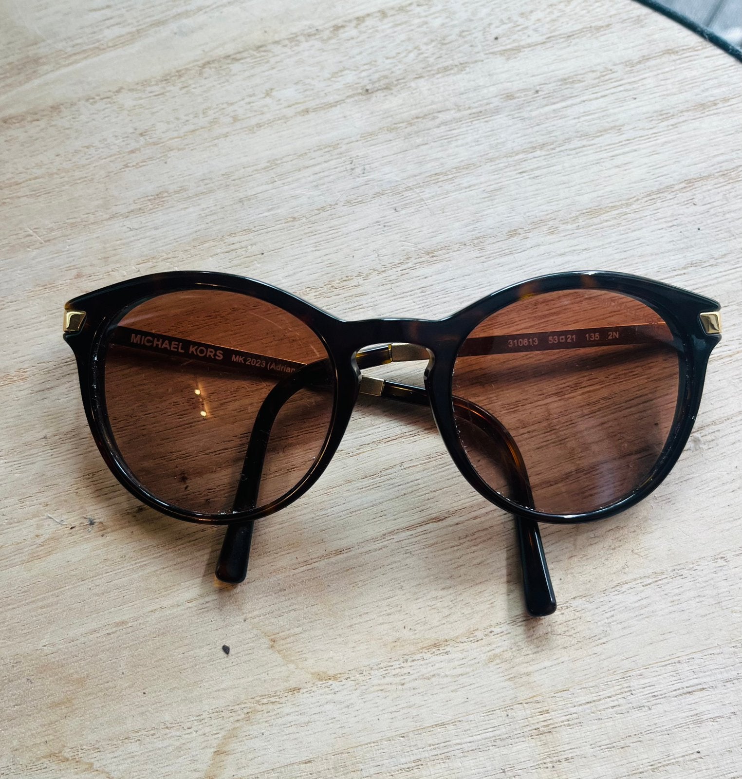 Michael Kors Zonnebril MK2023, Overige merken, Zonnebril, Bruin, Ophalen of Verzenden