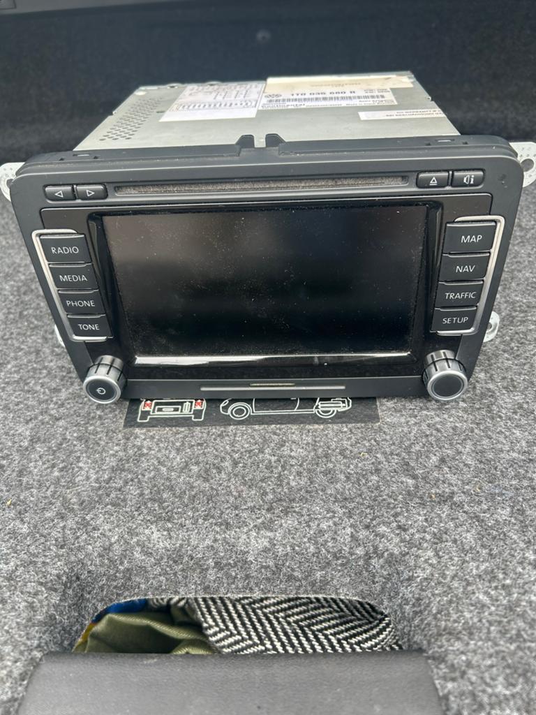 Autoradio volkswagen, Auto diversen, Autoradio's, Ophalen of Verzenden, Gebruikt