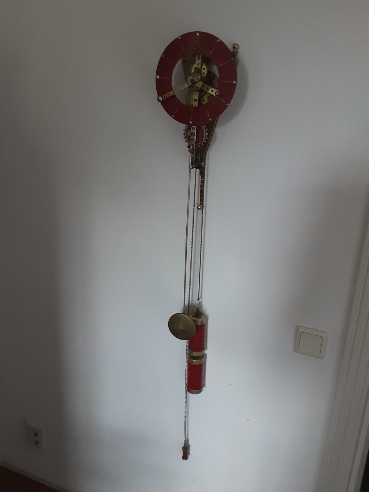 Te koop, Meccano klok, Ophalen of Verzenden, Groter dan 1:32