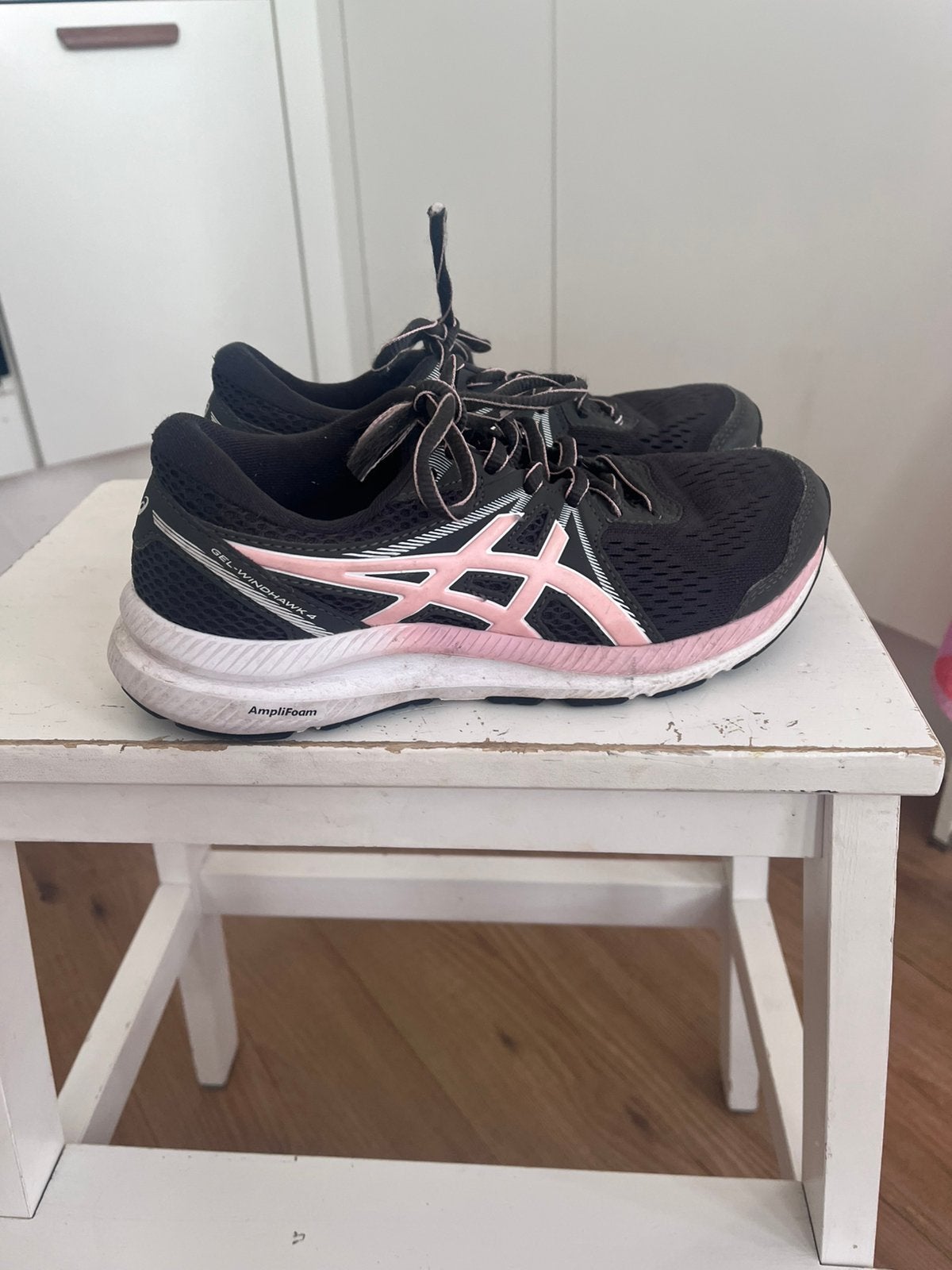 Asics gel Windhawk 4 hardloopschoenen, maat 37, Ophalen of Verzenden, Gebruikt, Hardloopschoenen, Asics