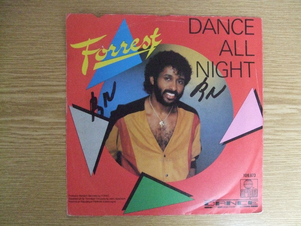 FORREST     DANCE ALL NIGHT, Cd's en Dvd's, 7 inch, Ophalen of Verzenden, Zo goed als nieuw, R&B en Soul