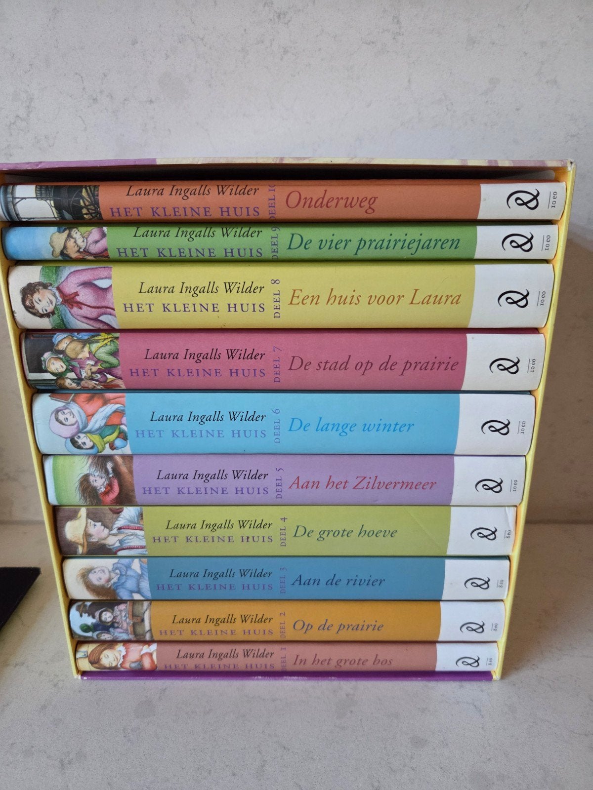 Laura Ingalls Wilder - Het kleine huis 1 tm 10 boxset HC, Ophalen of Verzenden, Zo goed als nieuw