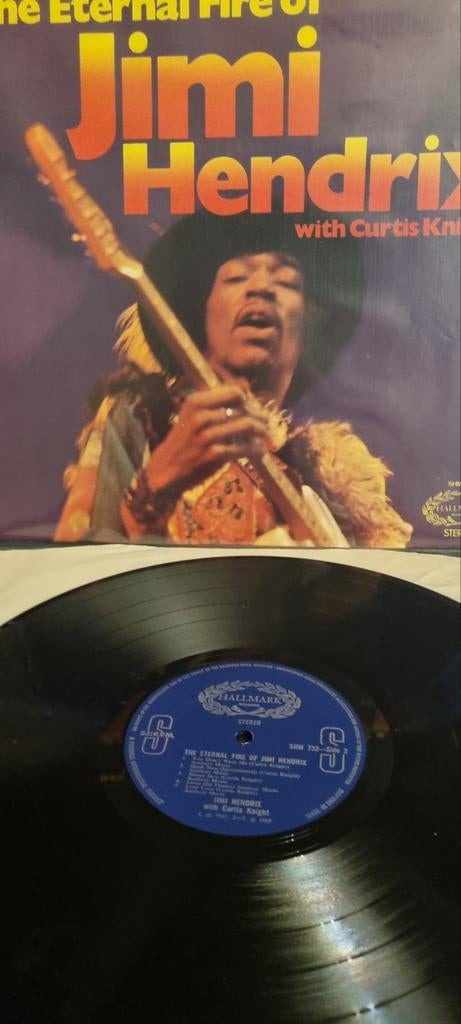 Jimi Hendrix - The Eternal Fire of Jimi Hendrix LP, Gebruikt, Originele persing, Ophalen of Verzenden, Rock-'n-Roll