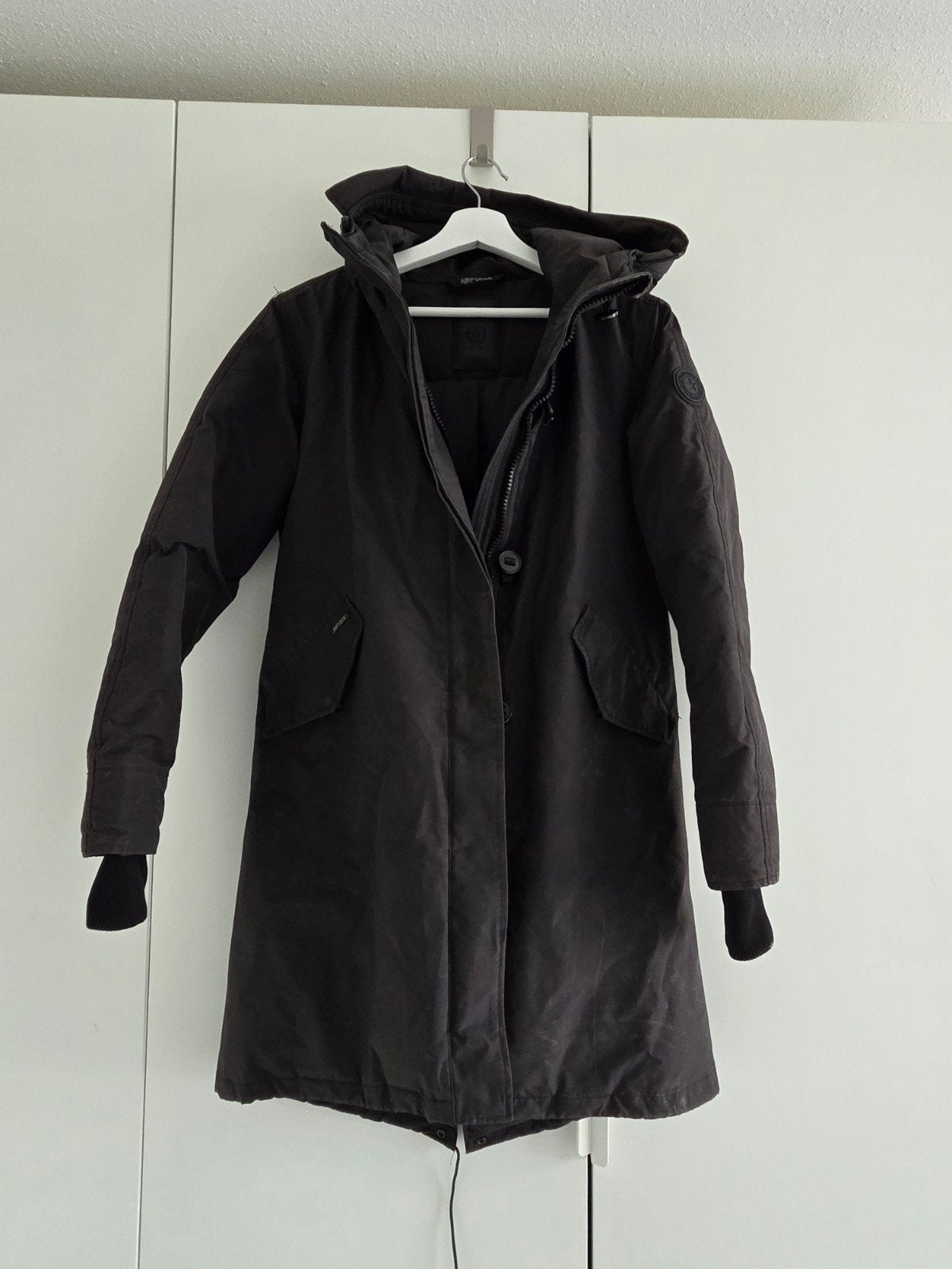 Airforce winterjas maat 36, S, Kleding | Dames, Airforce, Zwart, Ophalen of Verzenden, Maat 36 (S)