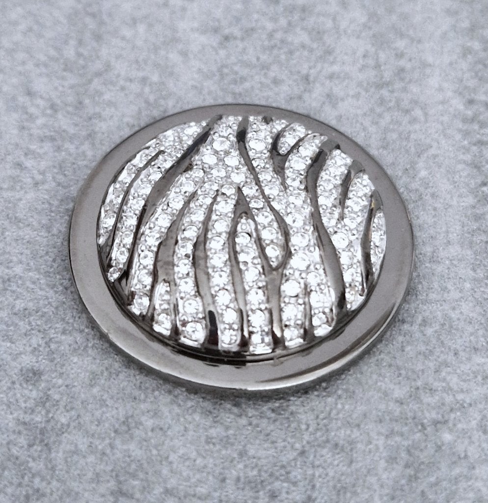 QUOINS munt past in Mi Moneda munthouder / pendant M, Sieraden, Tassen en Uiterlijk, Ophalen, Overige materialen, Met edelsteen