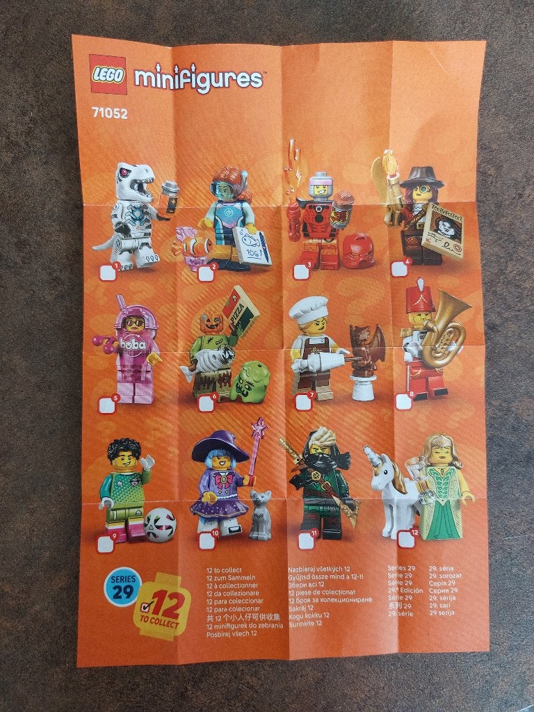 Lego minifiguren serie 29, Lego, Nieuw, Ophalen of Verzenden, Minifiguren serie