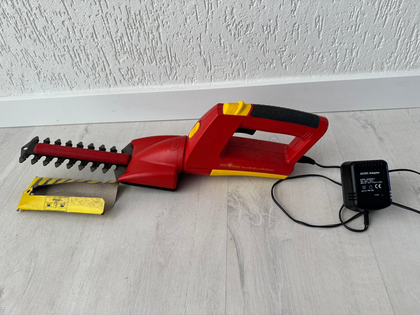 Wolfgarten accu buxes  heggenschaar 🔴, Ophalen of Verzenden, Gebruikt, Accu