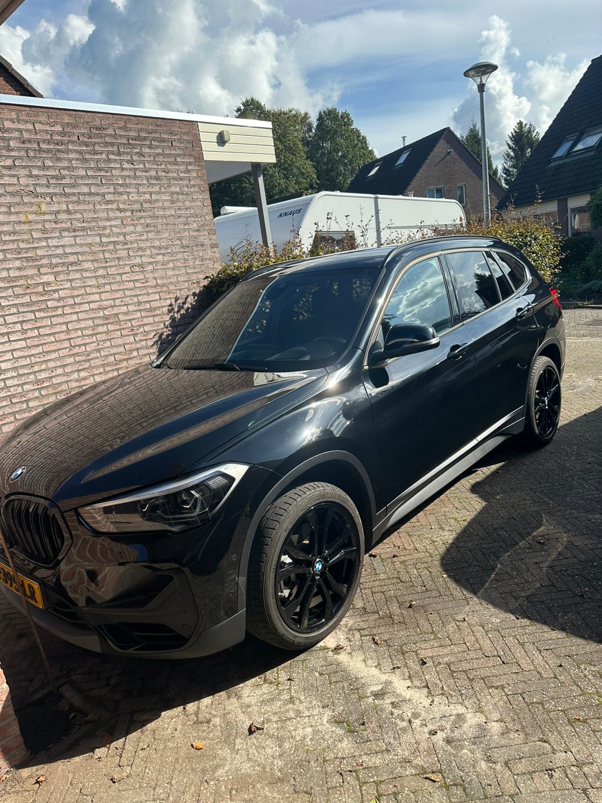 BMW X1 Sdrive20i 178pk Aut 2021 Zwart bep. Inruil, Auto's, 1998 cc, 1800 kg, Zwart, 4 cilinders