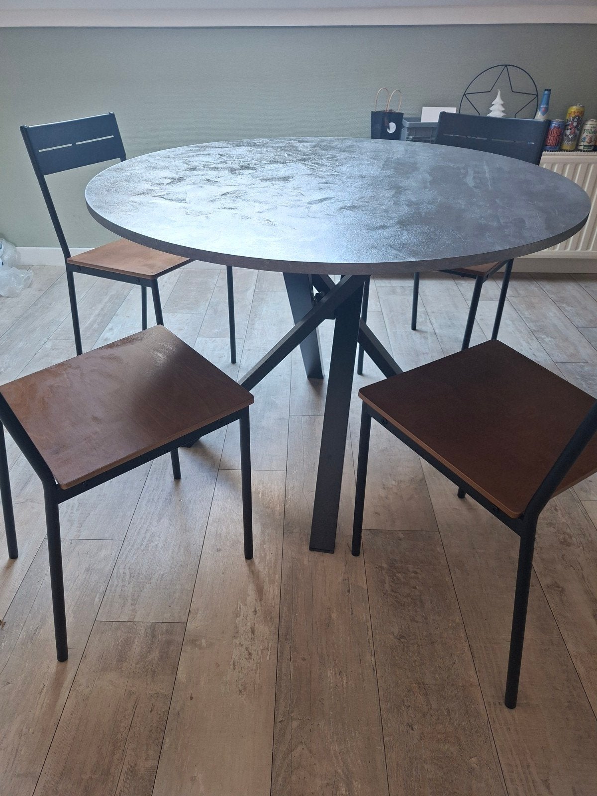 eettafel rond, ikea, Ophalen, Rond, 100 tot 150 cm, 100 tot 150 cm