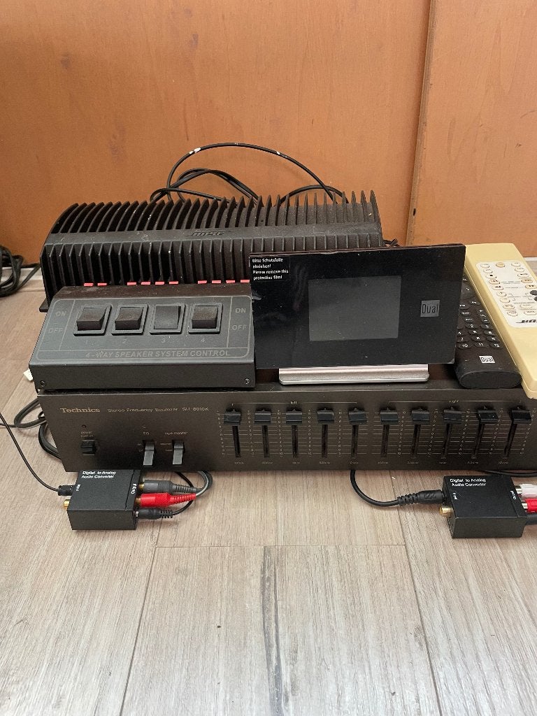 Bose SA-2 versterker, Technics equalizer en meer., Gebruikt, 70 watt of meer, 5.1-systeem, Overige spelers