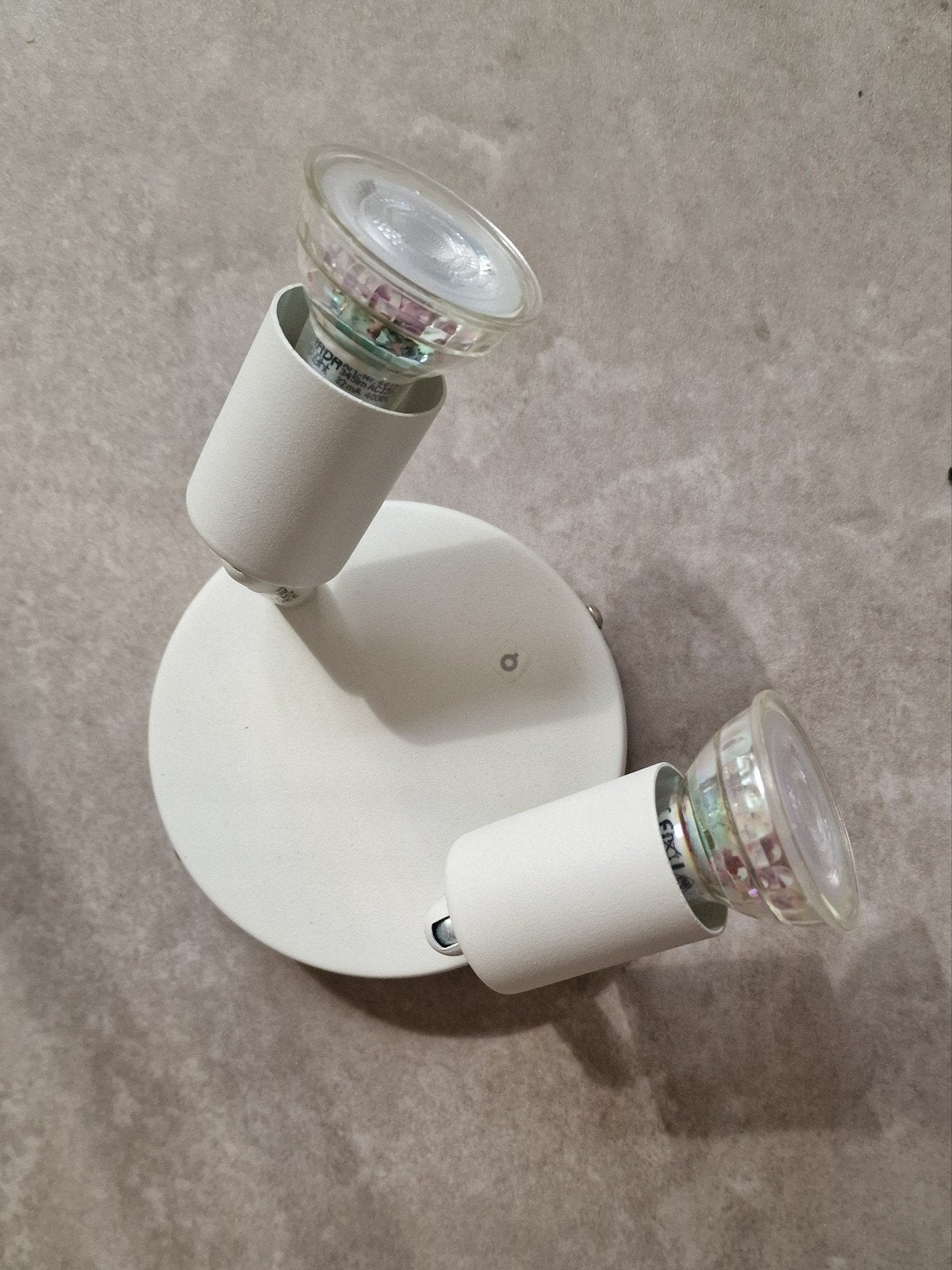 Witte opbouwspot met 2 verstelbare lampen - QAZQA, Ophalen of Verzenden