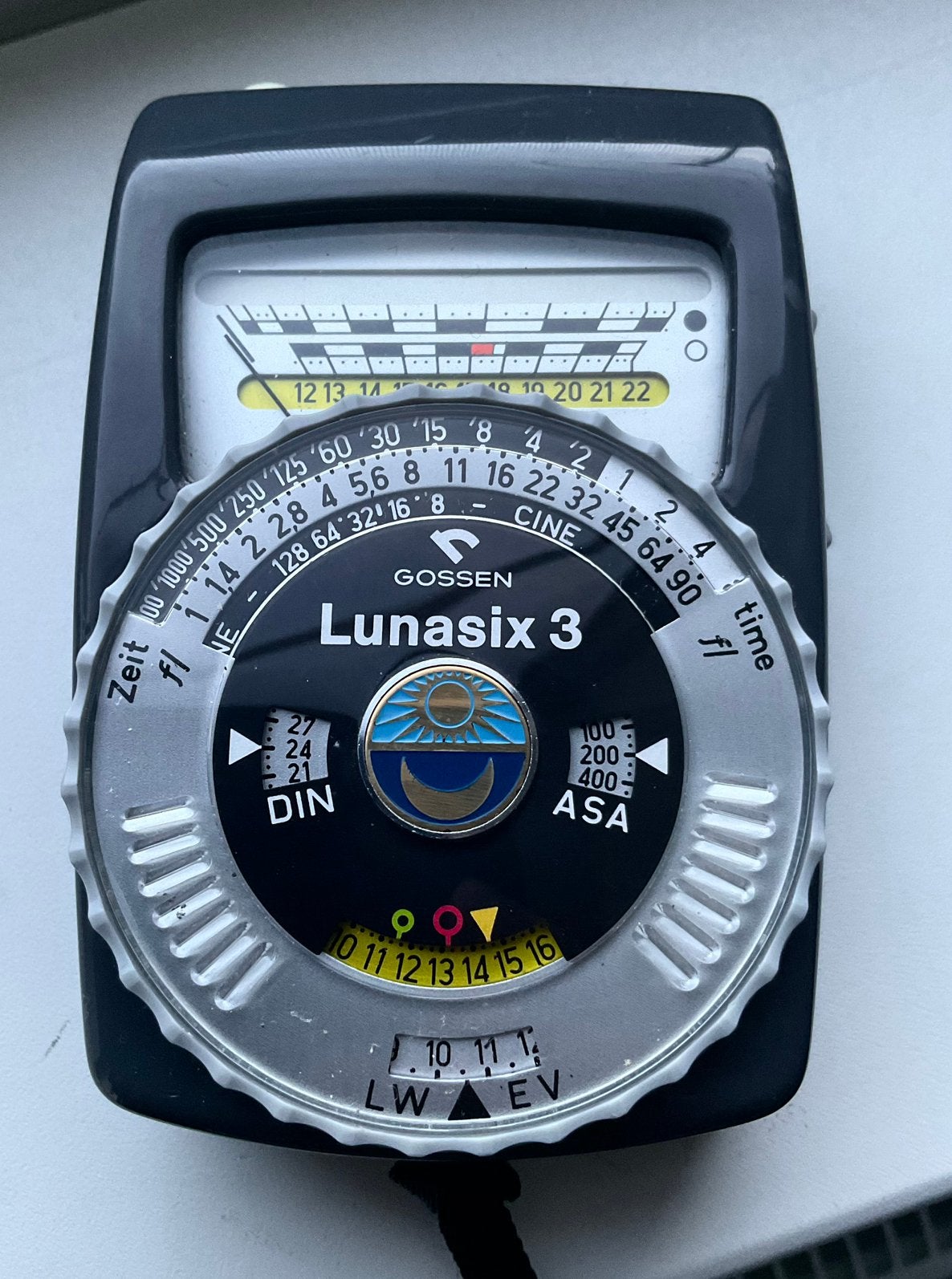 GOSSEN Lunasix 3 lichtmeter, Ophalen of Verzenden, Gebruikt, Overige merken, Overige typen