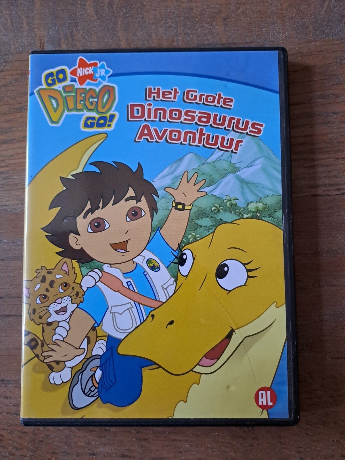 Go Diego Go! Het Grote Dinosaur Avontuur DVD, Gebruikt, Animatie, Alle leeftijden, Nederlands