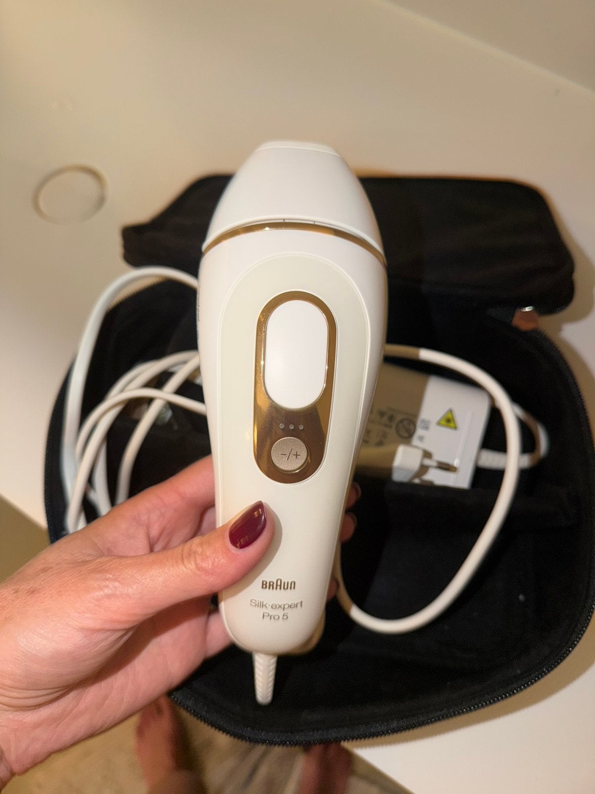 Braun IPL Silk-expert Pro 5 PL5140 - Zo goed als nieuw, Ophalen of Verzenden, Zo goed als nieuw, Scheren en Epileren