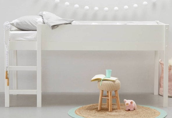 Nous Kids Halfhoogslaper Wehkamp - Wit, Ophalen, Gebruikt, 90 cm, Eenpersoons