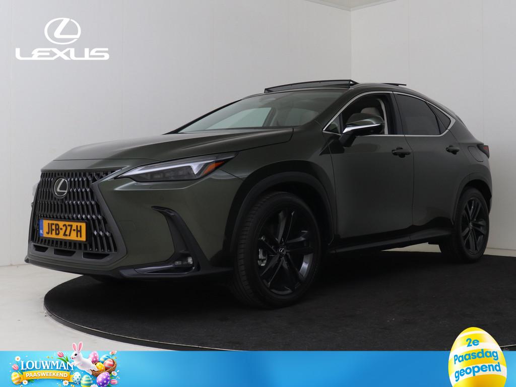 Lexus NX 450h+ AWD Executive Line | Panoramadak | 360 Camera, Auto's, Lexus, Automaat, 12 maanden, 4 cilinders, Leder