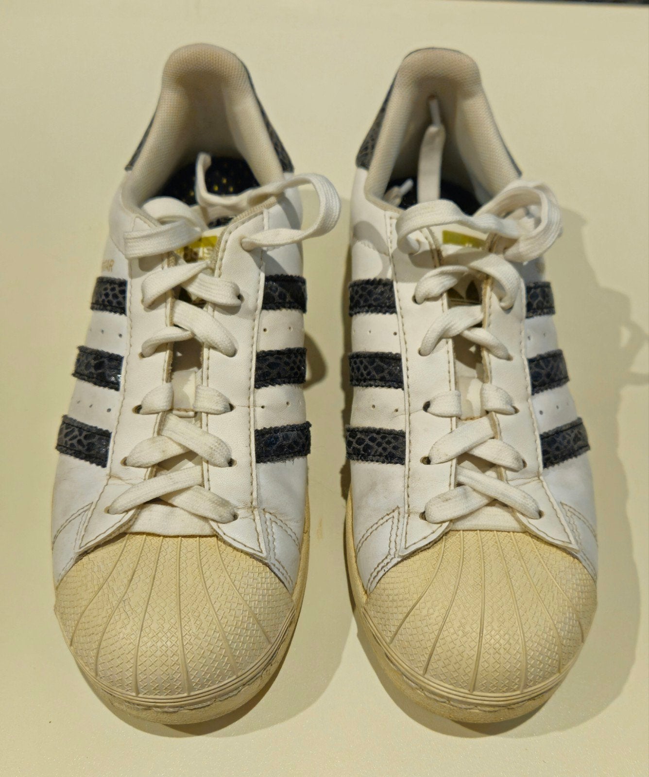 Adidas Superstar sneakers - Maat 39 1/3, Adidas, Wit, Ophalen of Verzenden, Sneakers of Gympen